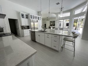 white kitchen cabinetry